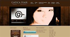 Desktop Screenshot of gaticahair.com